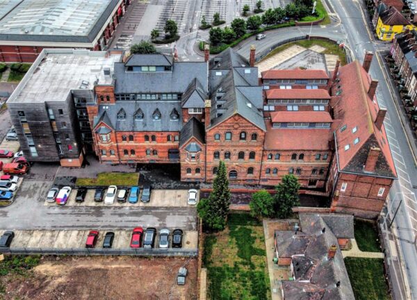 The Roundhead Building, Warwick Brewery, Newark